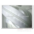 5# white long chain nylon zipper